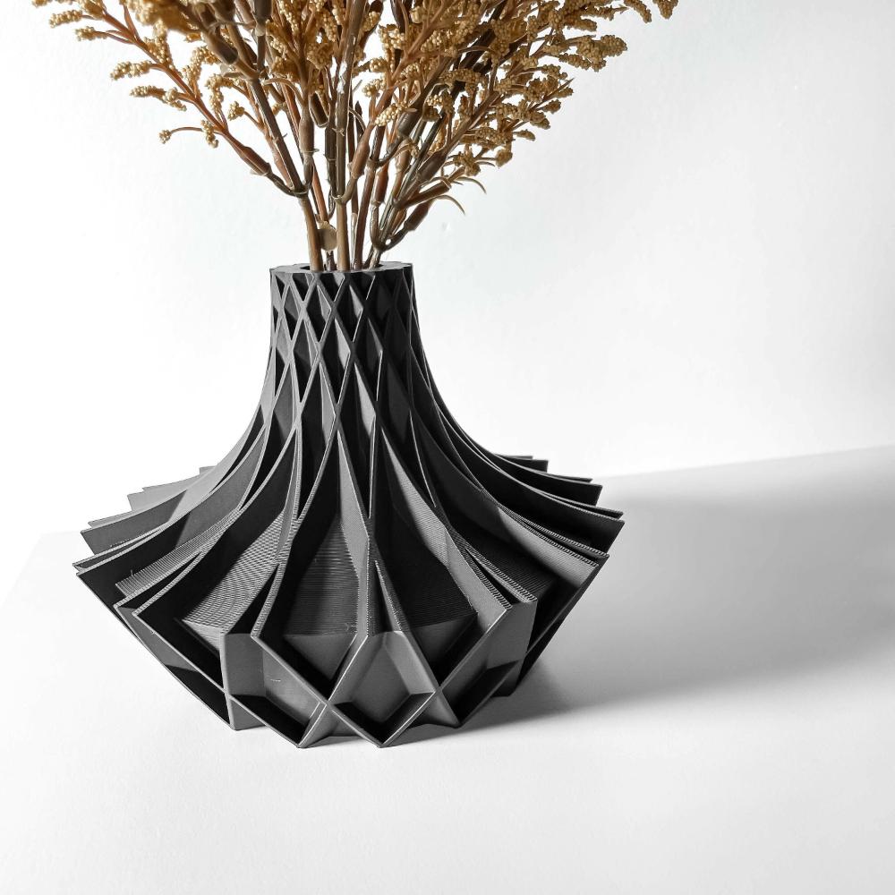 Elegant Accent Vase for Home Decoration - Arkan Short Vase - Image 4
