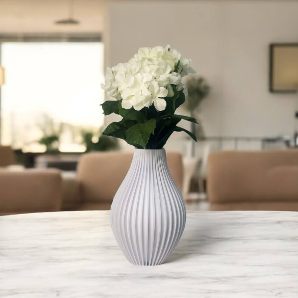 Modern Accent Vase for Flower Displays - Eres Vase - Image 6