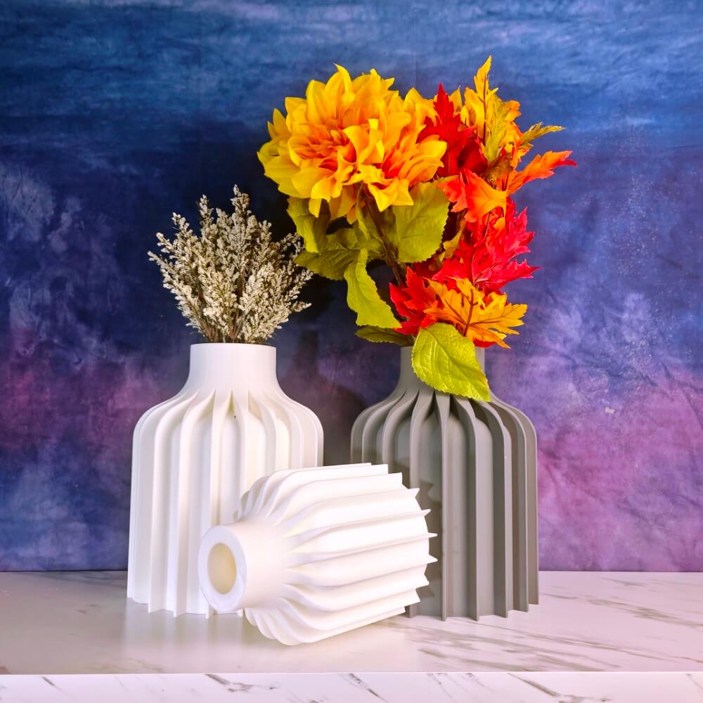 Decorative Vase for Modern Living Spaces - Kinsu Short Vase - Image 9