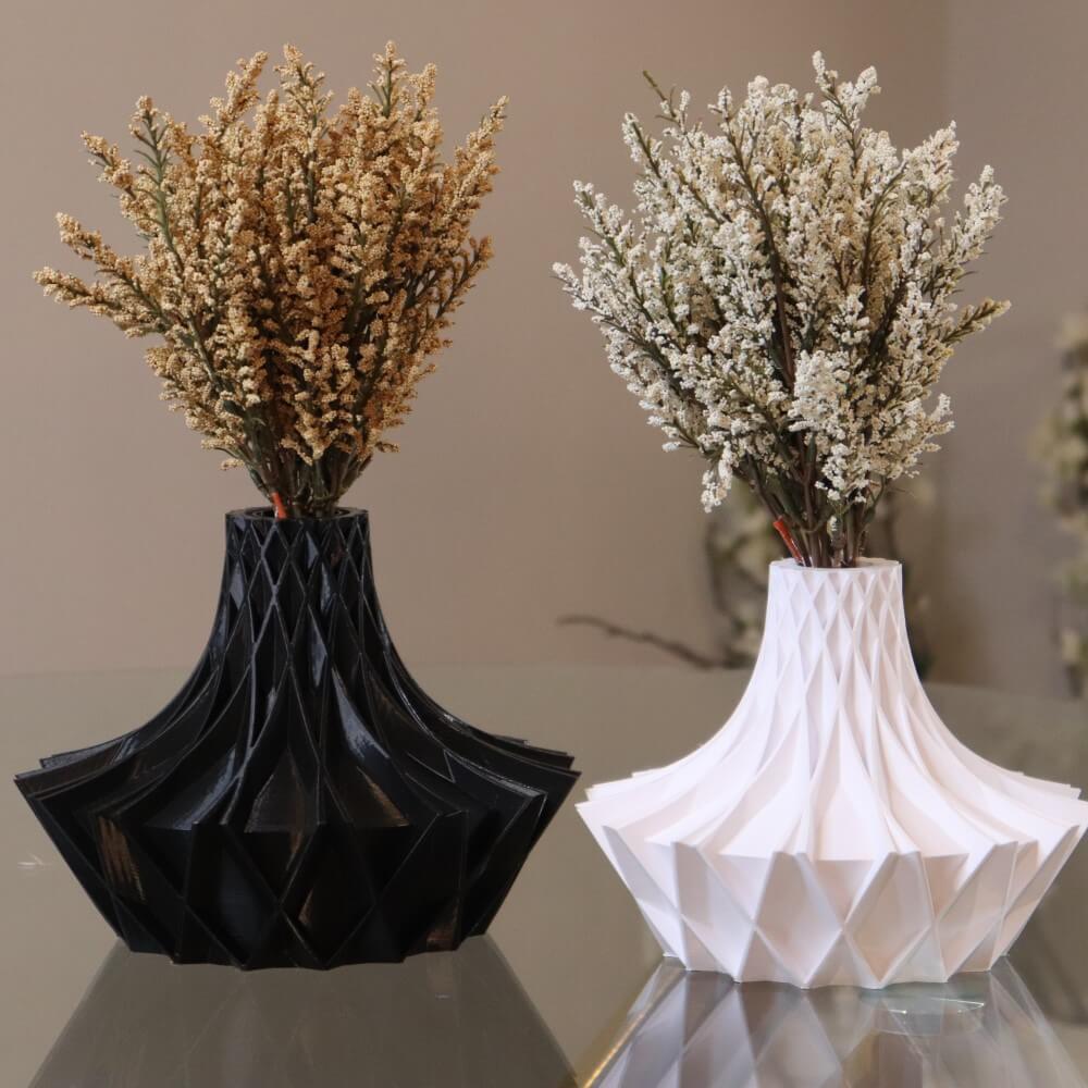 Elegant Accent Vase for Home Decoration - Arkan Short Vase - Image 5
