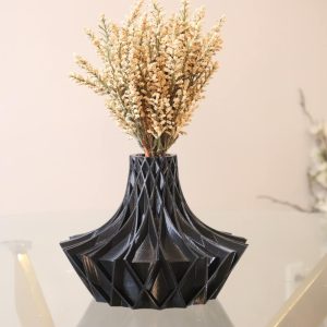 Elegant Accent Vase for Home Decoration - Arkan Short Vase