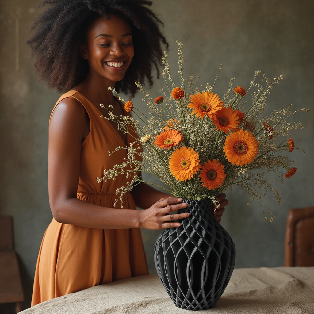 Stunning Modern Vase with Artistic Ingenuity – Vika Vase