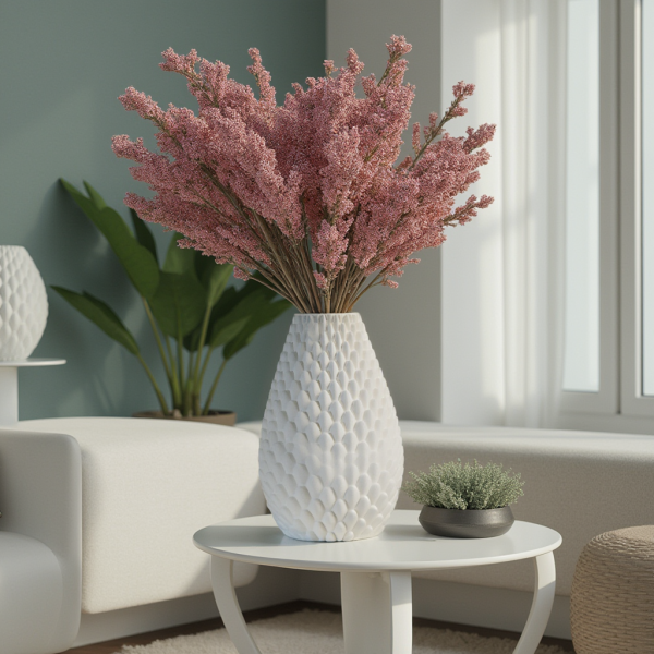 Exquisite Modern Vase with Intricate Design – Dragon Scale Vase